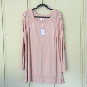 LC Lauren Conrad tunic sweater